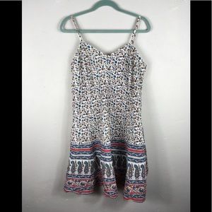 Hippie Boho Festival Slip Dress 100% Cotton XL